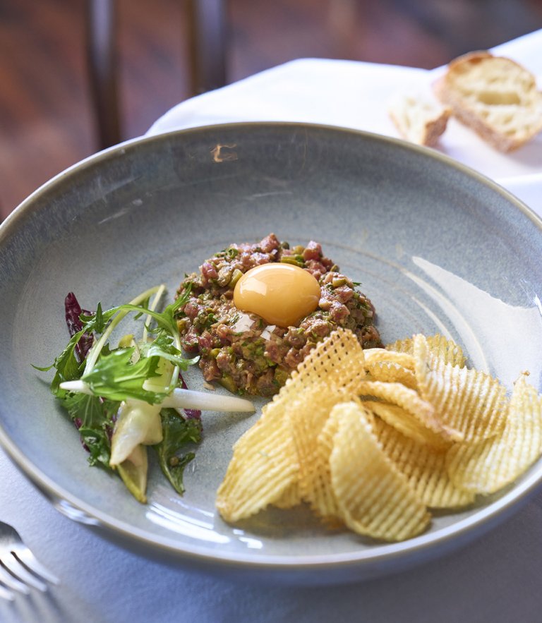 Steak Tartare dish